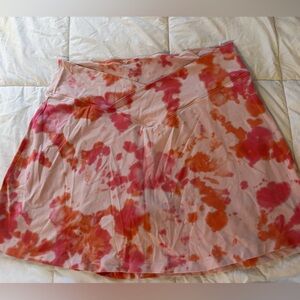 PINK Victoria's Secret Tie-Dye Skirt - Pink and Orange